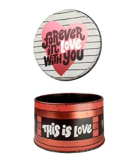 متال باکس گرد سایز 2 طرح این عشق است کد: 2062 | لوتوس |5591022301366