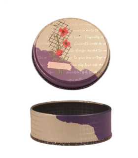 متال باکس گرد سایز 7 طرح عاشق کلمات کد: 7048 | لوتوس |5591022301067