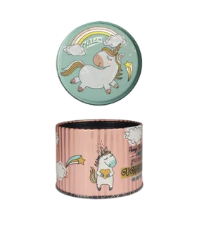 متال باکس گرد سایز 8 طرح یونی کورن باش کد: 8024 | لوتوس |5591022301068