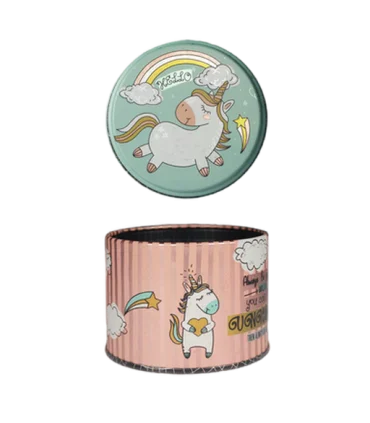 متال باکس گرد سایز 8 طرح یونی کورن باش کد: 8024 | لوتوس |5591022301068