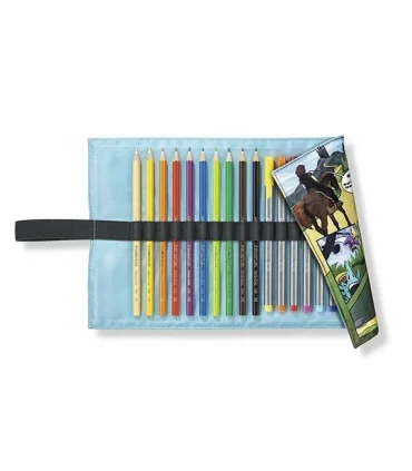 ست مداد رنگی و نوک نمدی 10 عددی استدلر کد: 61PC20 | استدلر |4007817609064