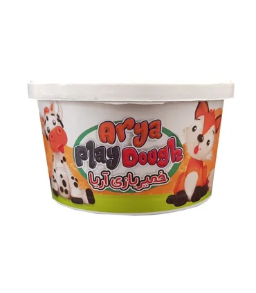 خمیر بازی 4 رنگ لیوانی آریا کد: 1030 | آریا |6260297110309
