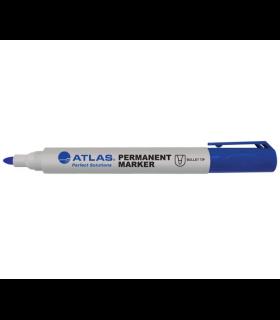 ماژیک غیر وایت برد گرد مارکا آبی اطلس کد: AS-MP10-BE | اطلس |6281073709517