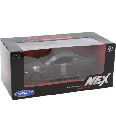 ماشین فلزی 1:24 فورد موستانگ GT رنگ کربن ویلی کد: 24062MA-W | ویلی |5591022300291