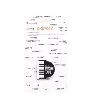 چسب نواری طرح دار سایز 3 طرح پیانو کد: 3020 | لوتوس |5591022302288