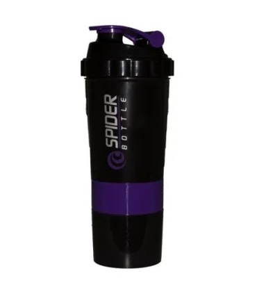 قمقمه شیکر ورزشی به همراه قوطی پروتئین SPIDER کد: 86387-7 | متفرقه |5591022301873