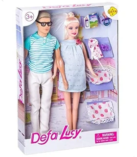 عروسک باربی باردار DEFA کد: 8349 | DEFA |5591022301975