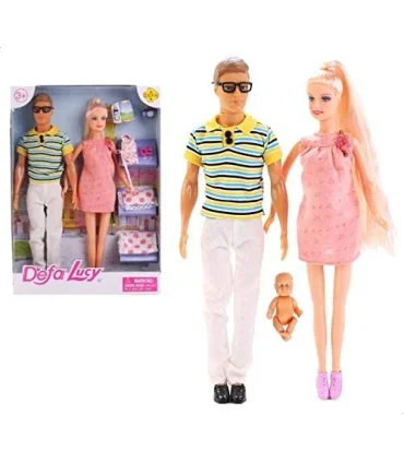 عروسک باربی باردار DEFA کد: 8349 | DEFA |5591022301975