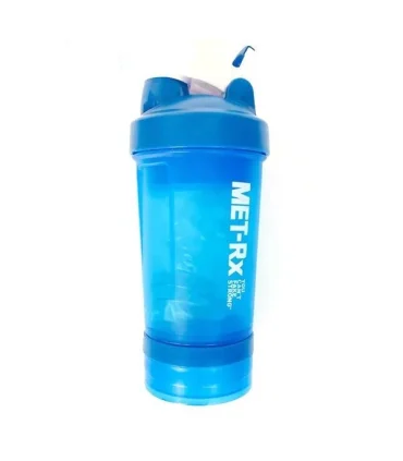 قمقمه شیکر ورزشی به همراه قوطی پروتئین MET-RX کد: 86387-8 | متفرقه |5591022301590