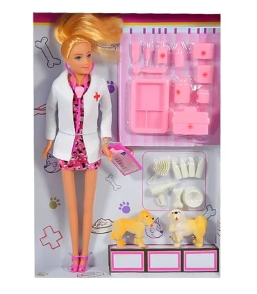 عروسک باربی دامپزشک DEFA کد: 8346 | DEFA |5591022301980