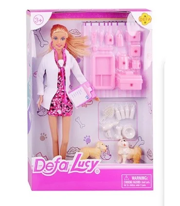 عروسک باربی دامپزشک DEFA کد: 8346 | DEFA |5591022301980