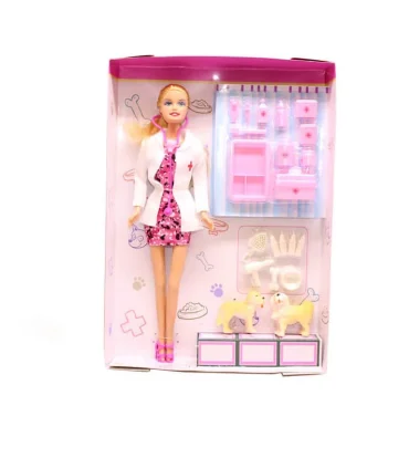 عروسک باربی دامپزشک DEFA کد: 8346 | DEFA |5591022301980