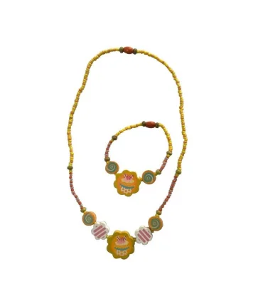 دستبند و گردنبند کیک پیکاردو کد: GR-10 | پیکاردو |6943738925945