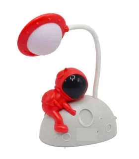 چراغ مطالعه شارژی مدل فضانورد و هلال ماه کد: 6617-2 | متفرقه |5591022301304