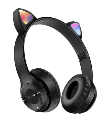 هدفون بیسیم طرح گوش دار گربه ای کد: P47M | متفرقه |6954774700472