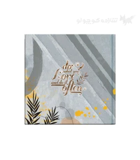 دفتر 160 برگ جلد سخت خشتی پیک فدک کد: M402 | پیک فدک |55000885