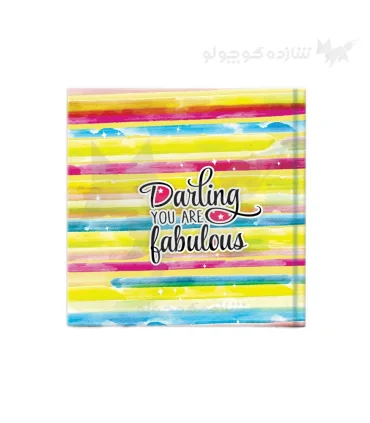 دفتر 160 برگ جلد سخت خشتی پیک فدک کد: M401 | پیک فدک |55000883