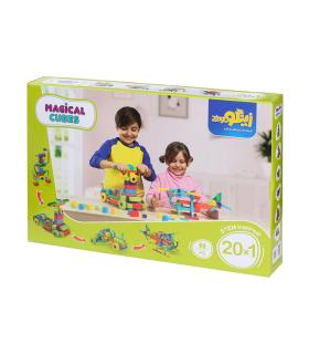 مکعب های جادویی 142 قطعه زینگو کد: 0142 | زینگو |5591022302469