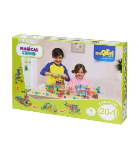 مکعب های جادویی 142 قطعه زینگو کد: 0142 | زینگو |5591022302469