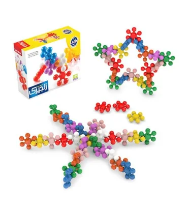 بازی فکری زنجیرک ستاره ای جعبه ای | لبخند |5591022301658