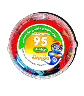 حروف الفبا و اعداد فارسی مغناظیسی 95 قطعه دانیتو | دانیتو |6263000010026