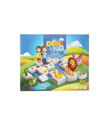 بازی فکری لگو 53 قطعه آموزش الفبای انگلیسی دانی لند | دانی نو |55000007