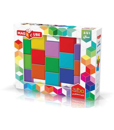 بازی فکری مکعب مگنتی 15 عددی رنگی | PLAYMAG |55000129