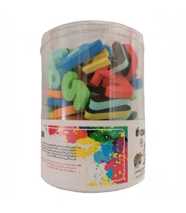 بازی فکری حروف الفبا و اعداد انگلیسی مغناظیسی آی فوم | آی فوم |55000060