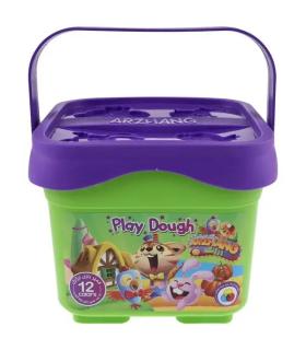 خمیر بازی 12 رنگ سطلی ارژنگ کد: 1302 | ارژنگ |6260297113027