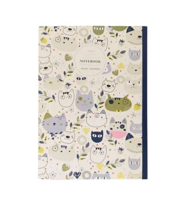 دفتر 100 برگ شومیز پاپکو طرح شگفتی شیرین | پاپکو |6260051800606