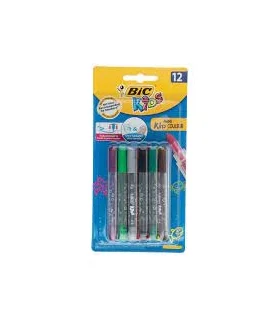 ماژیک 12 رنگ KIDS بیک ( MINI KID COULEUR) | بیک |3086126684673