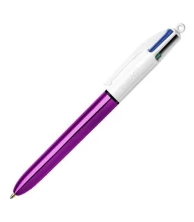 خودکار 4 رنگ بدنه بنفش بیک | بیک |3086123310407