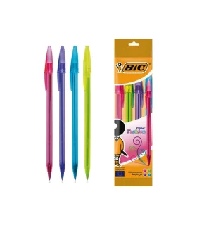 خودکار 1.2 کریستال فشن رنگی 4 عددی بیک | بیک |6260165799391