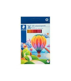 مداد رنگی 36 رنگ جعبه مقوایی استدلر کد: 143CD36 | استدلر |4007817087251