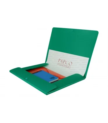کیف مدارک دکمه دار A4 پاپکو کد: D402-A4 | پاپکو |5591022302431