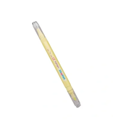 ماژیک هایلایتر و روان نویس دوسر اسکول فنس کد: FA92310 (زرد) | اسکول فنس |5591022298099