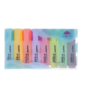 ماژیک هایلایتر 8 رنگ پاستلی اسکول فنس کد: FA92315 | اسکول فنس |6958743722021