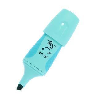 ماژیک هایلایتر پاستلی مینی اسکول فنس کد: 92303 (آبی) | اسکول فنس |5591022298251