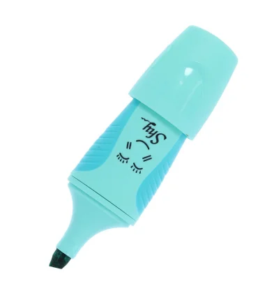 ماژیک هایلایتر پاستلی مینی اسکول فنس کد: 92303 (آبی) | اسکول فنس |5591022298251