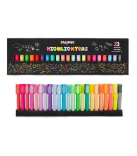 ماژیک هایلایتر 23 رنگ نئونی و پاستلی اسکول فنس کد: FA92318 | اسکول فنس |6959743722059