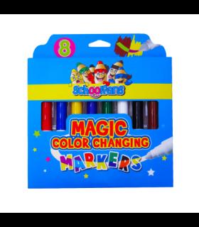 ماژیک 12 رنگ جادویی اسکول فنس کد: FA92406 | اسکول فنس |6930491409423