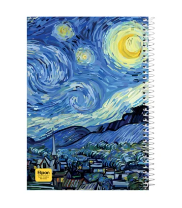 دفتر 100 برگ سیمی جلد سخت رحلی الیپون کد: 245 | الیپون |6261195900405