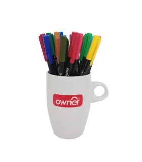 روان نویس 0.4 نوک نمدی 20 رنگ لیوانی انر کد: 221220 | انر |8809166213130