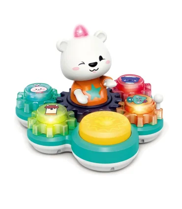 درام موزیکال چرخ دنده ای طرح خرسی هالی تویز کد: E8993 | هالی تویز |5591022302591