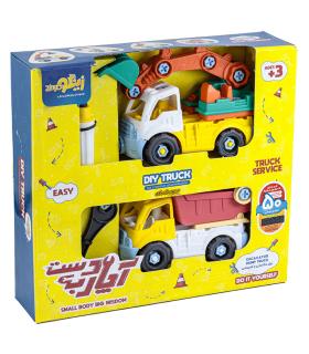 دست به آچار (بیل مکانیکی و کمپرسی) | زینگو |5591022300438