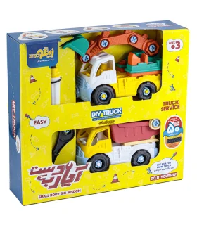 دست به آچار (بیل مکانیکی و کمپرسی) | زینگو |5591022300438