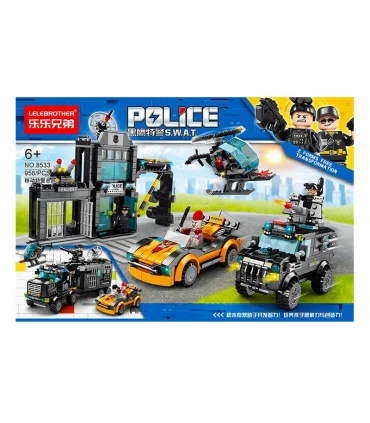 لگو 958 قطعه 2 مدل پلیس کد: 8533 | LELEBROTHERS |55001038