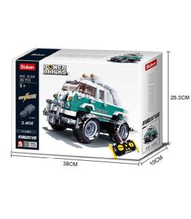 لگو 397 قطعه طرح ماشین سرعتی اسلوبن کد: M38-B1020 | SLUBAN |6938242958909