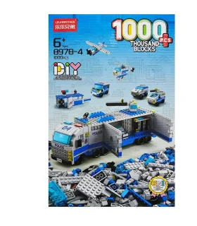 لگو 1000 قطعه 6 در 1 تریلی پلیس کد: 8978-4 | LELEBROTHERS |55001008