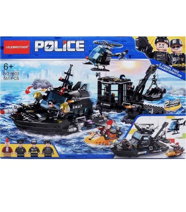 لگو 551 قطعه گارد ساحلی پلیس کد: 8603 | LELEBROTHERS |55001014